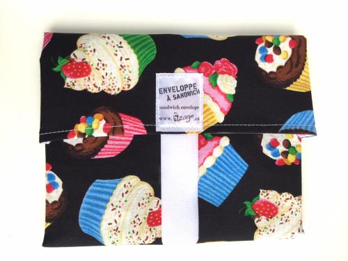 Colorful cupcake Envelope Wrap